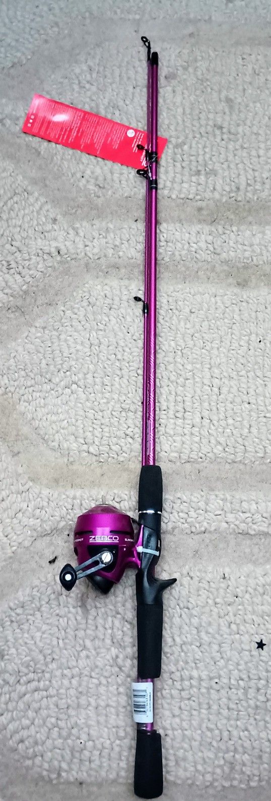 BRAND NEW Zebco 202 fishing Spin Cast Rod And Reel Combo