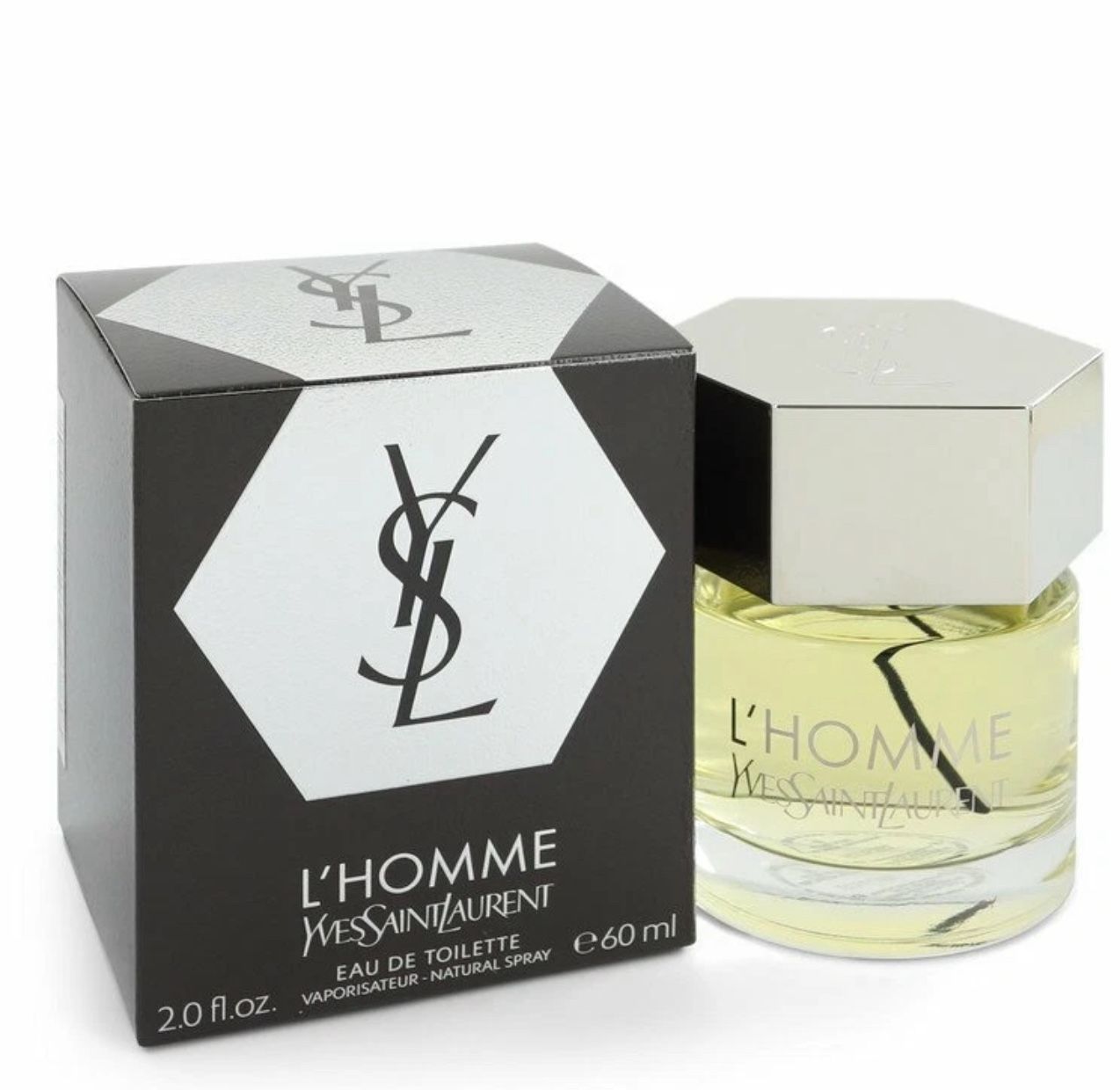 YSL L’Homme by Yves Saint Laurent Eau de Toilette Spray Men 2.0 FL / 60 ML