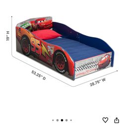 Disney/Pixar Cars Complete Toddler Bed