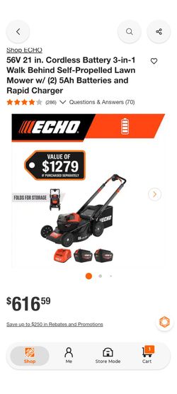 Echo lawnmower