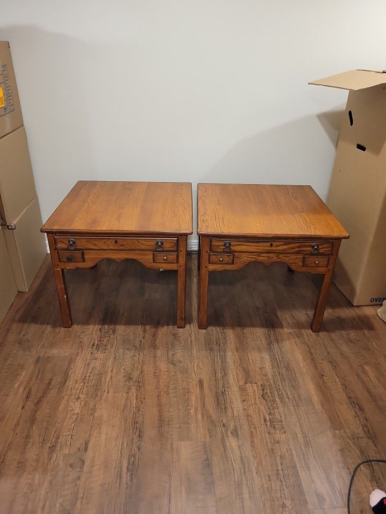 Wood Side Tables 