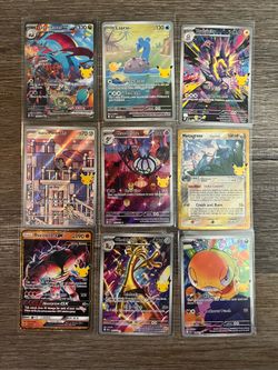 30th Pokemon card lot NM