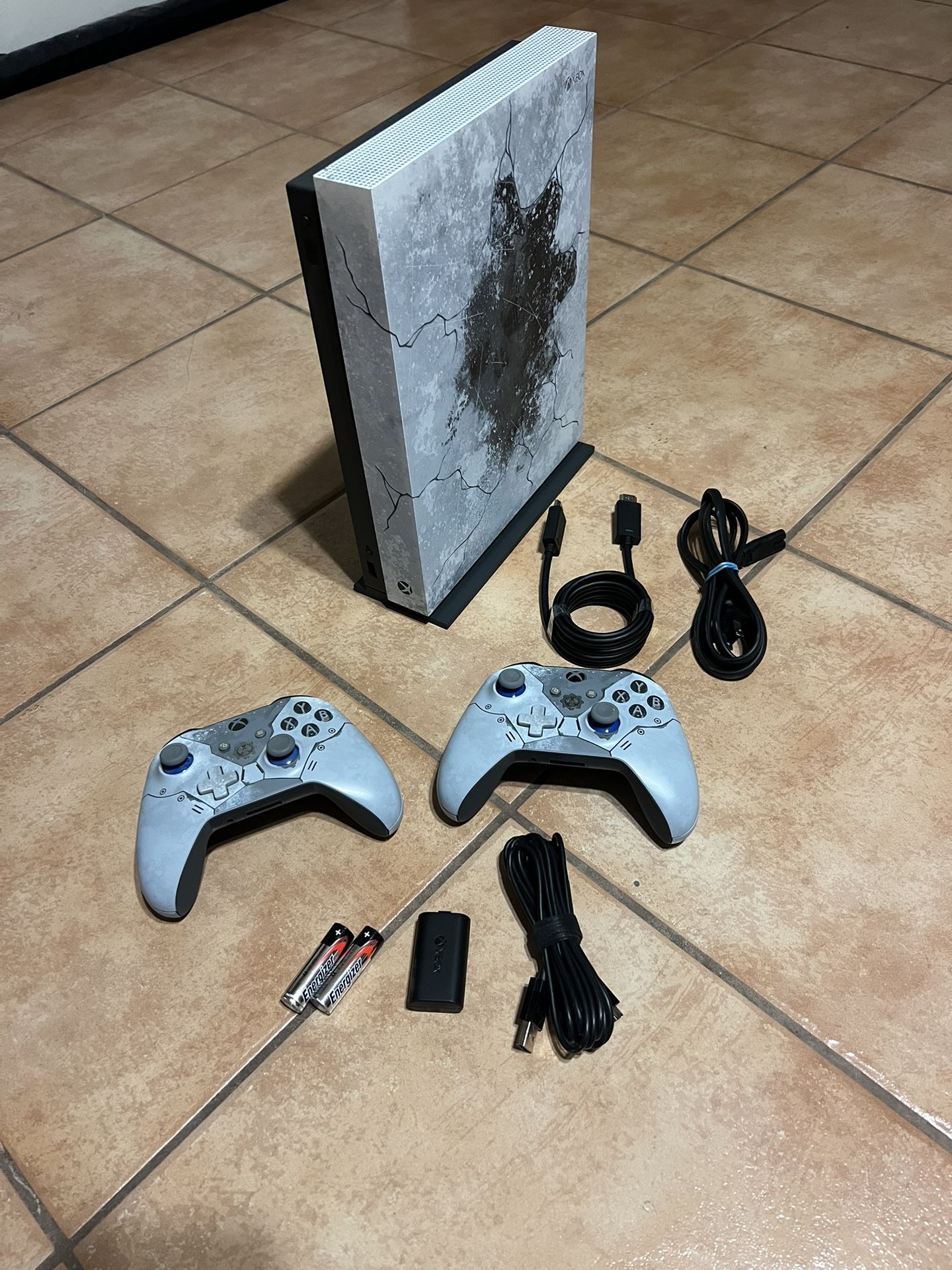 Xbox One X Gears of War Edition – Complete Setup (Used, Works Great!)