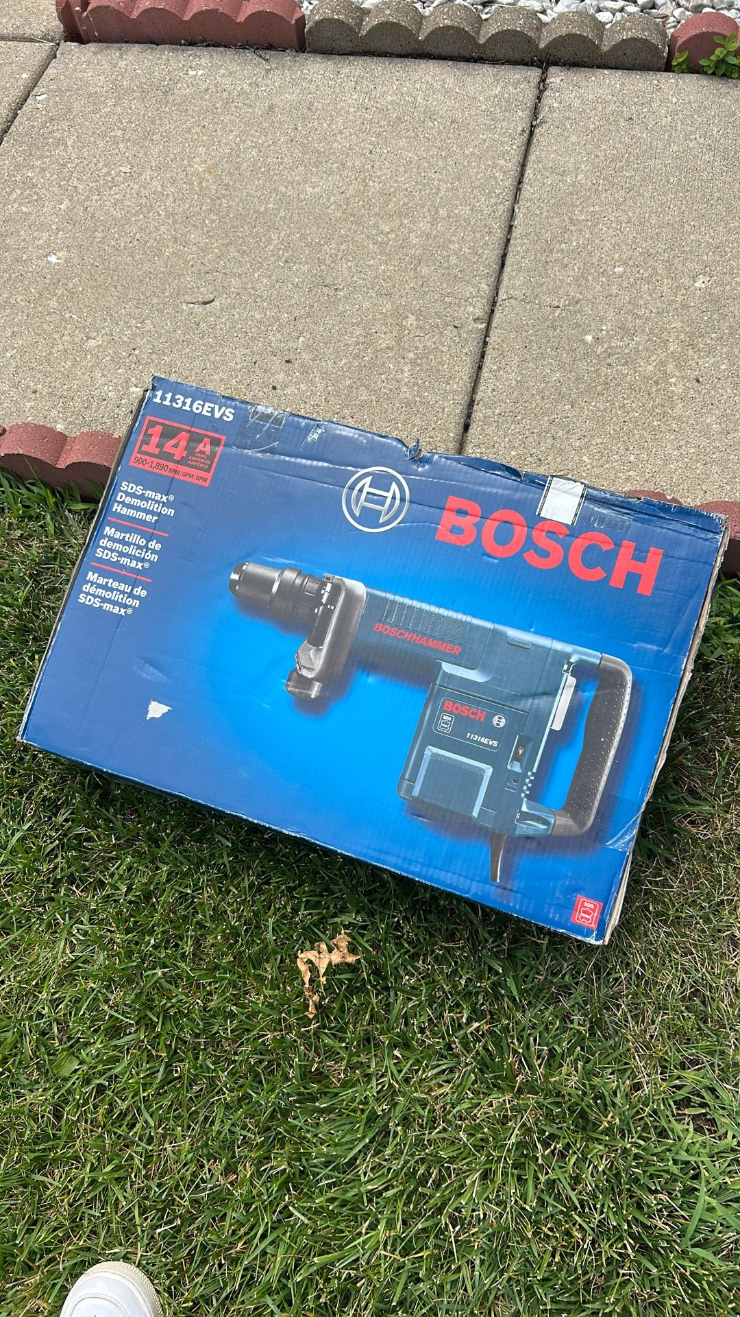 BOSCH 14AMPS SDS DEMOLITION HAMMER