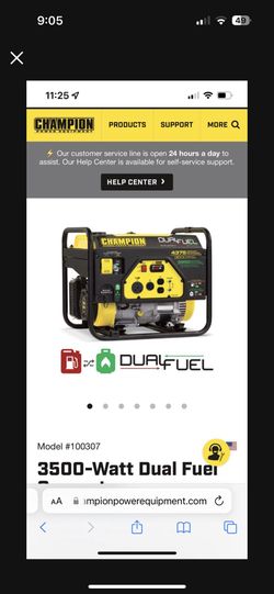 3500 Wt Generator