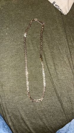 14k White Gold Chain