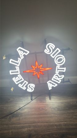 Led neon sign beer