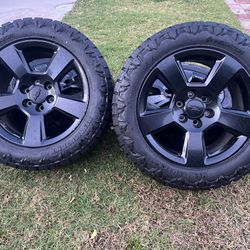 Stock 20 Chevy Silverado $1050 Tires 275 55 20