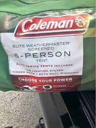 Coleman Elite Weathermaster 6 Person Tent