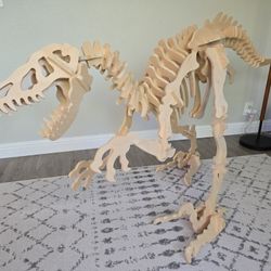 B.C. Bones 3d Wooden 3D Dinosaur Puzzle 
