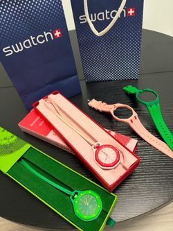 AP X SWATCH Royal pop collection