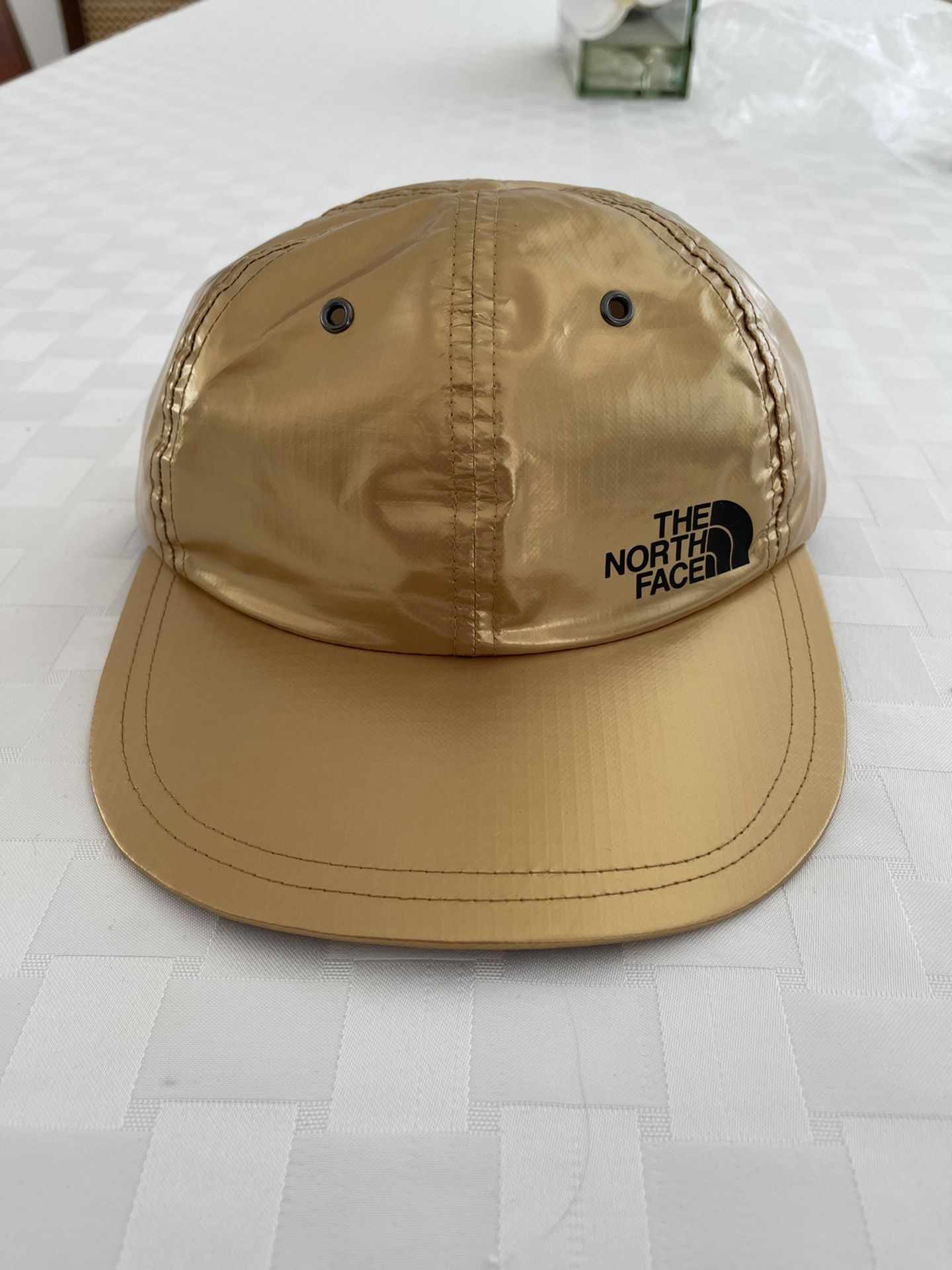 Supreme X The North Face Gold Metallic Hat