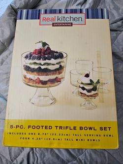 Trifle Bowl Set