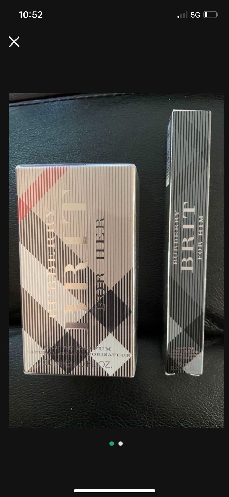 Burberry Brit eau de parfum spray 1.0 FL oz Burberry Brit Cologne eau de toilette spray mini 0.25 oz Pick up location in the city of Pico Rivera