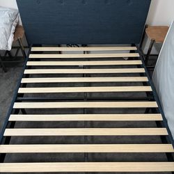 Comfy pillow top mattress + frame - easy to assemble!