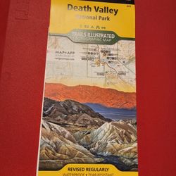 Death Valley National Park National Geographic Pocket Map
