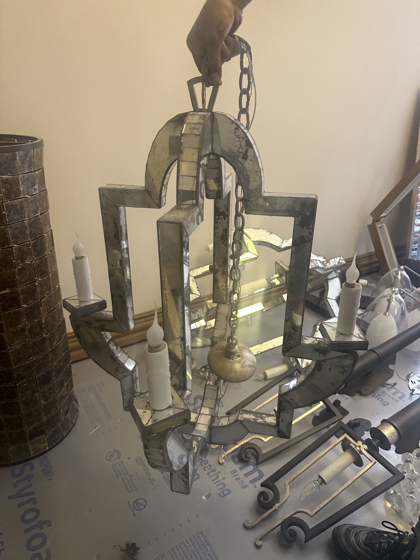 Niermann Weeks Chandelier 2 Sold Separate