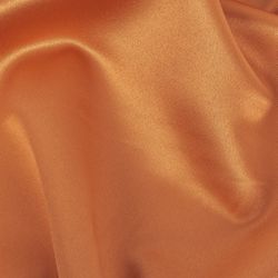 Polyester Satin Fabric – Amber Ale (Reverie Collection)