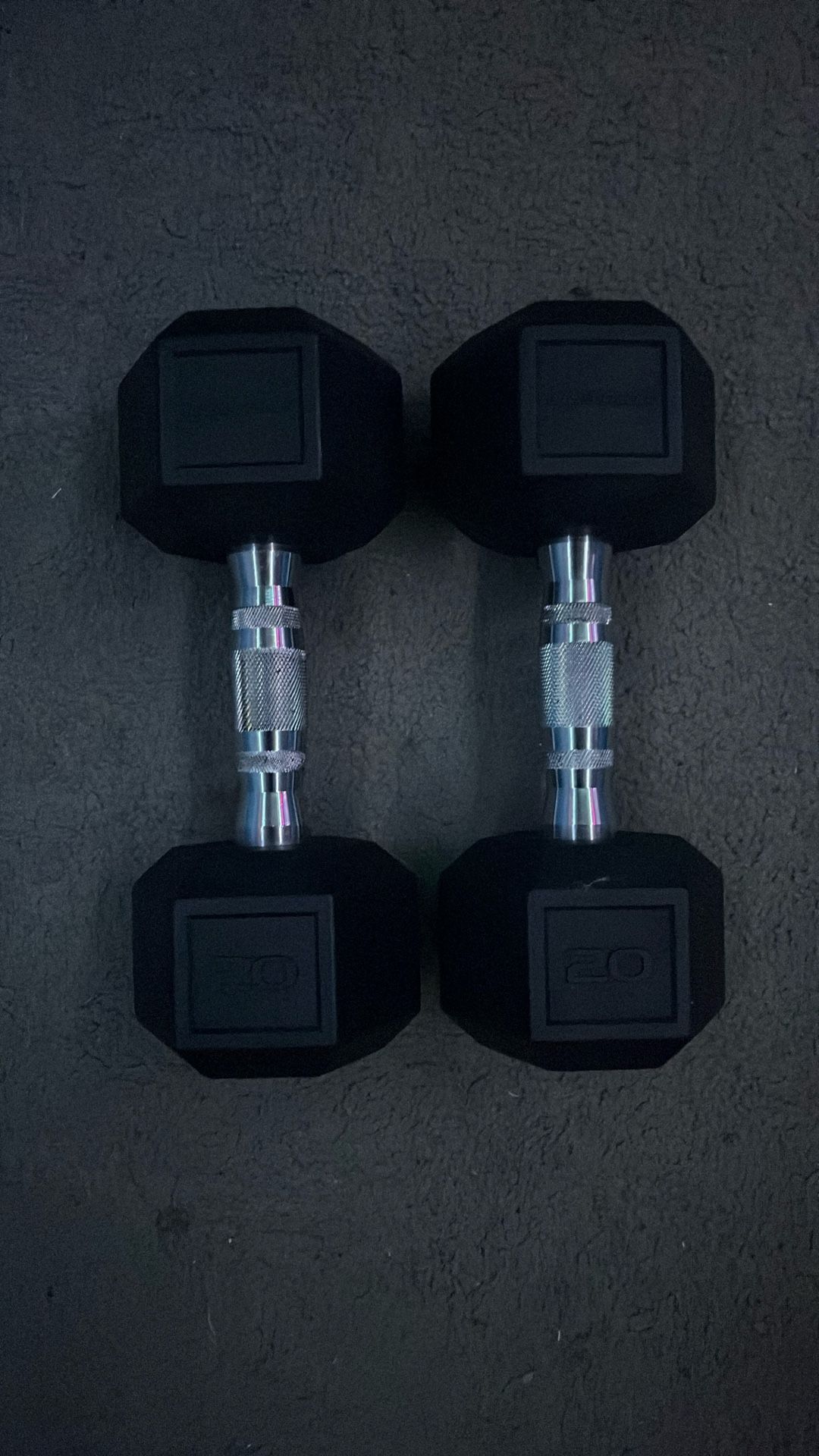 Two 20lbs Dumbbells