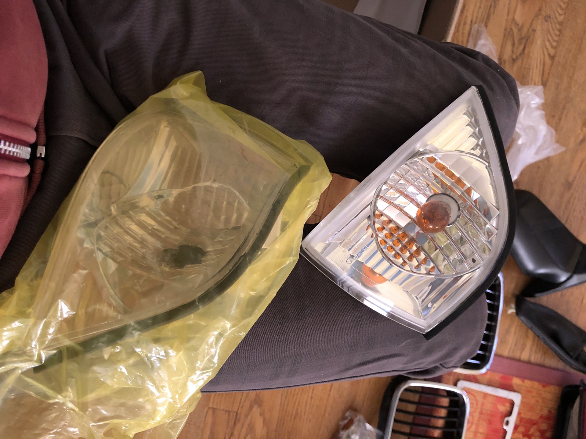 BMW e36 depo clear corner lights