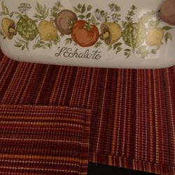 Rare Spice Of Life L’Echalote Stamped Corningware Pot