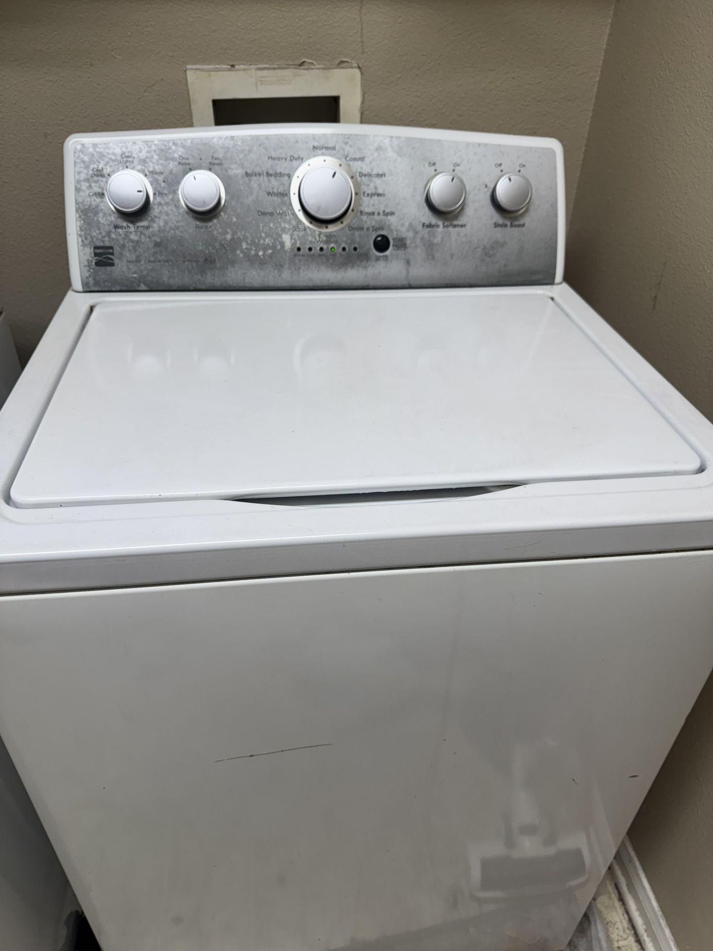 Kenmore Washer Dryer