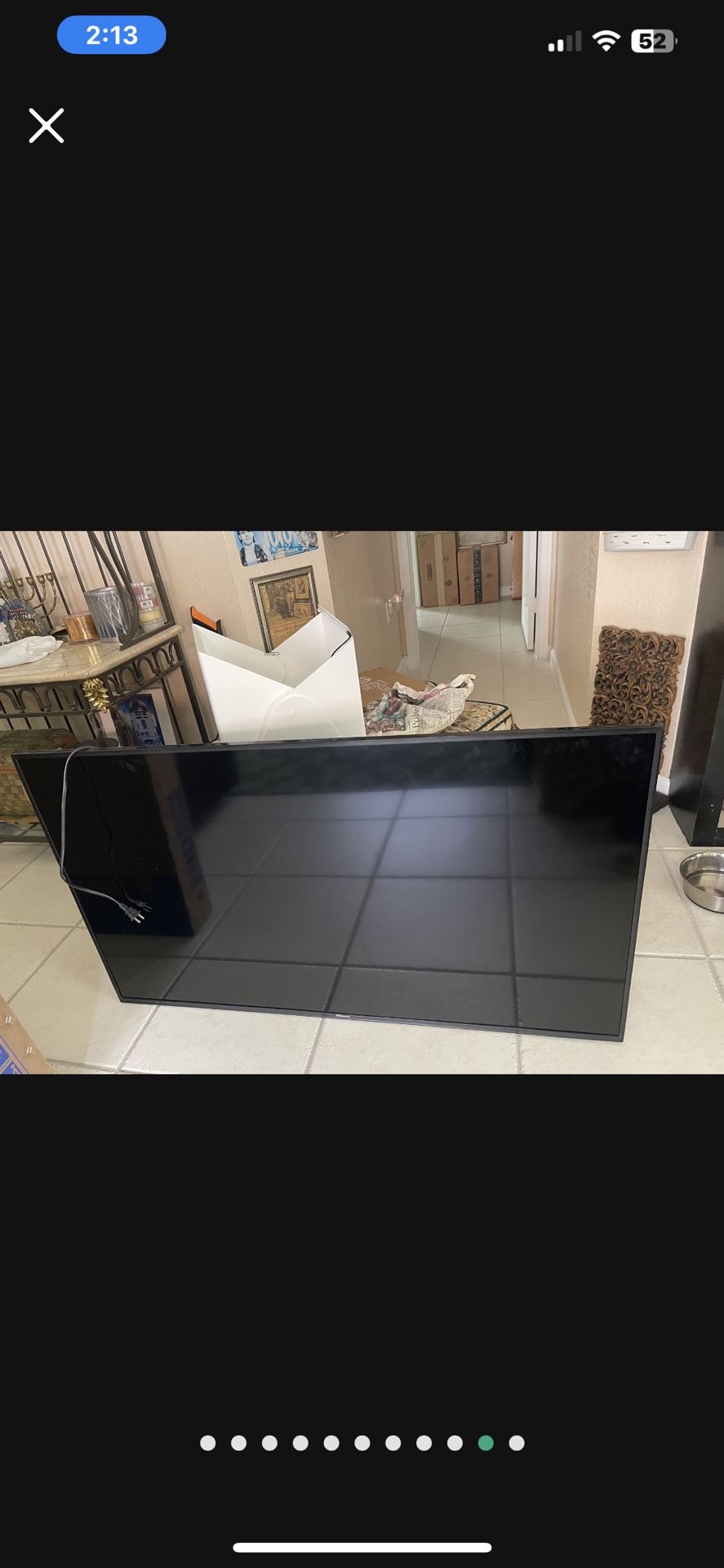55” TV If it’s listed it’s still available!