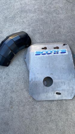 Skid plate and pipe protector