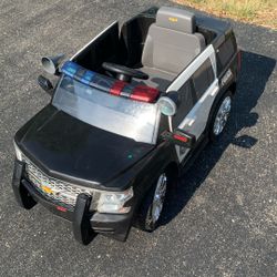 Drivable Police Car For Kids