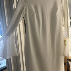 White Calvin Klein Dress