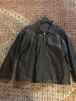 New leather jacket. Only wore once or twice.