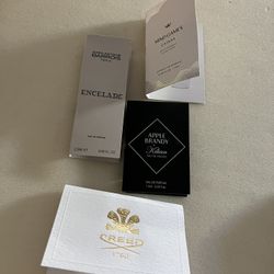 Four Perfume Samples