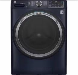 Smart Sapphire Blue Front Load Washer with OdorBlock UltraFresh Vent System and Sanitize with Oxi