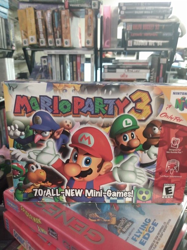 Nintendo 64 N64 Mario Party 3 CIB