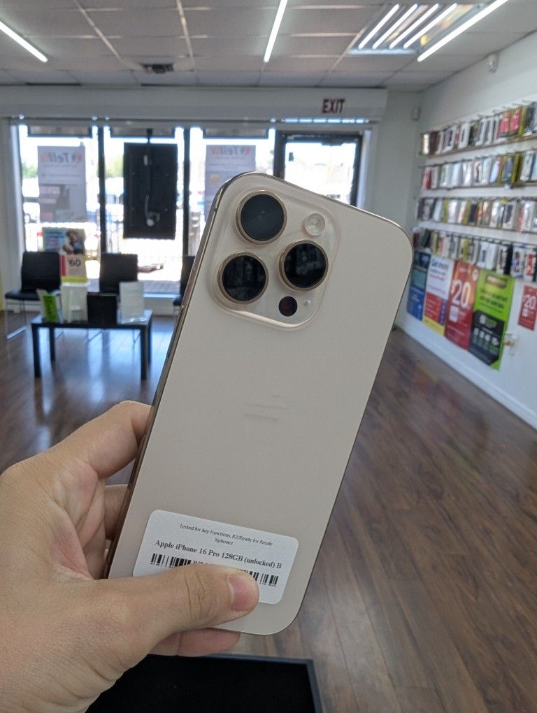 iPhone 16 Pro Unlocked 128gb