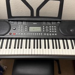 Rif6 61 Key Piano Keyboard With  Throne
