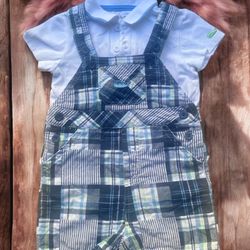 Baby Boys Playtime Shortall Set 