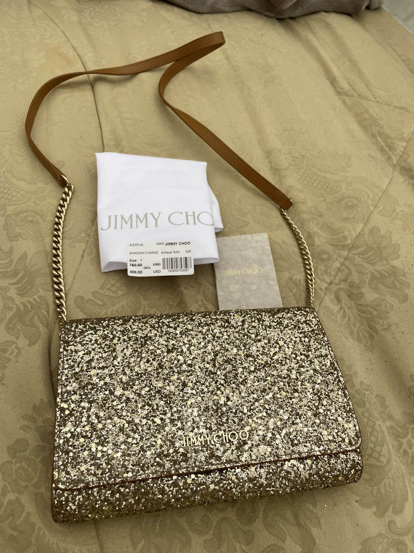 Sling Purse Jimmy Choo Collection Authentic , Real Not Fake 
