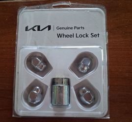 Wheel lock set for Kia vehicles