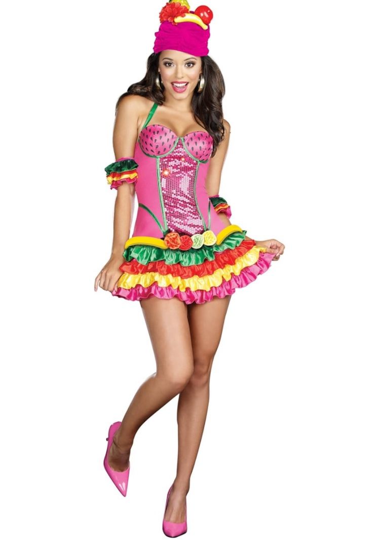 Chiquita Banana Costume Size Medium New in Package