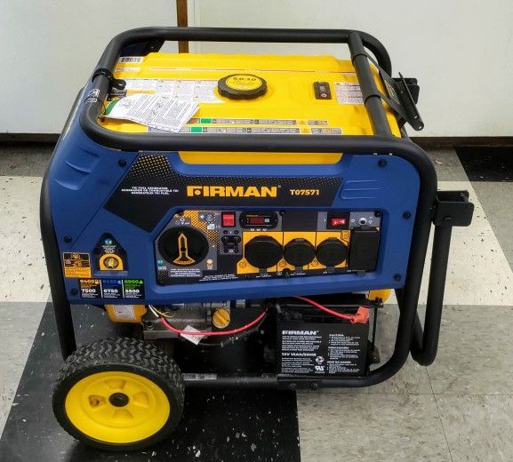 FIRMAN T07571 TRI-FUEL PORTABLE GENERATOR