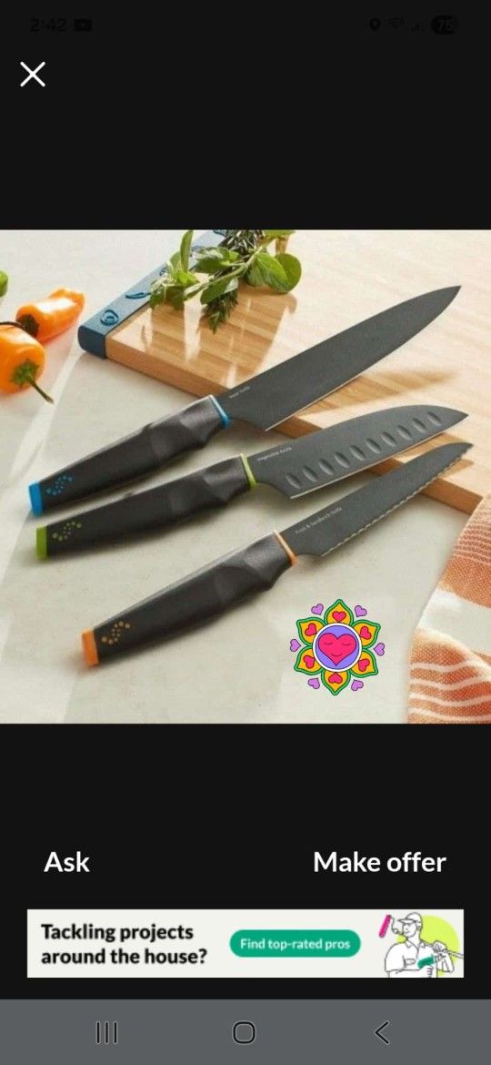 Cuchillos Vida Sana De Princess House