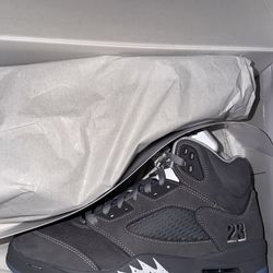 Jordan 5 wolf grey size 11 with reciept