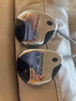 Callaway Big Bertha 3/5 metals