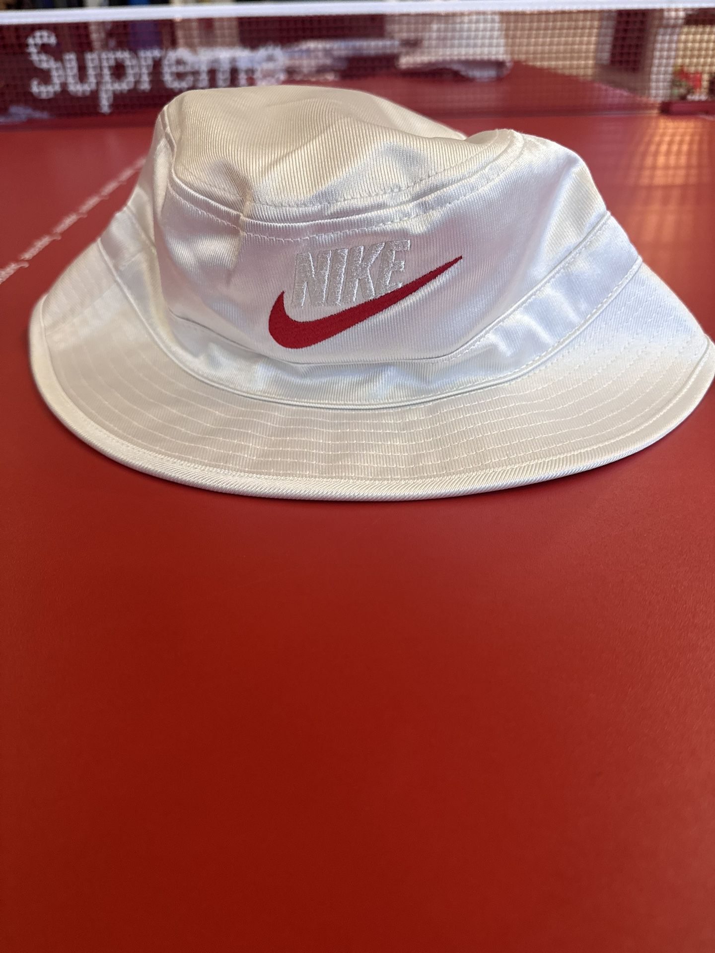 Supreme Nike Bucket Hat ‘White’ Size S