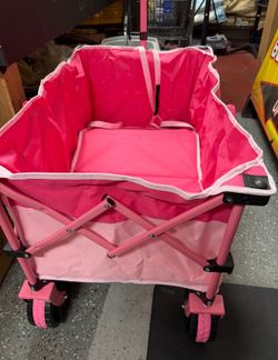 Sekey 220L Wagons Carts Foldable with Big All-Terrian Beach Wheels, Collapsible Heavy DutyWagon with Cup Holders, Extra Large Folding Wagon,Foldable W