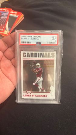 Larry Fitzgerald rookie 2004 PSA 9