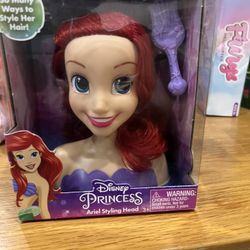 Disney Princess Ariel Styling Head