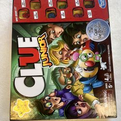 Clue Jr. Board Game Kids No Pieces Missing 