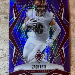 2025 NFL Card - Zach Ertz #’d purple parallel 